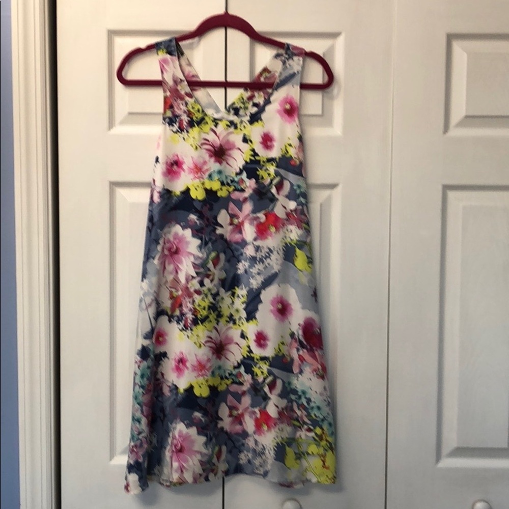 100% silk Cynthia Rowley sun dress